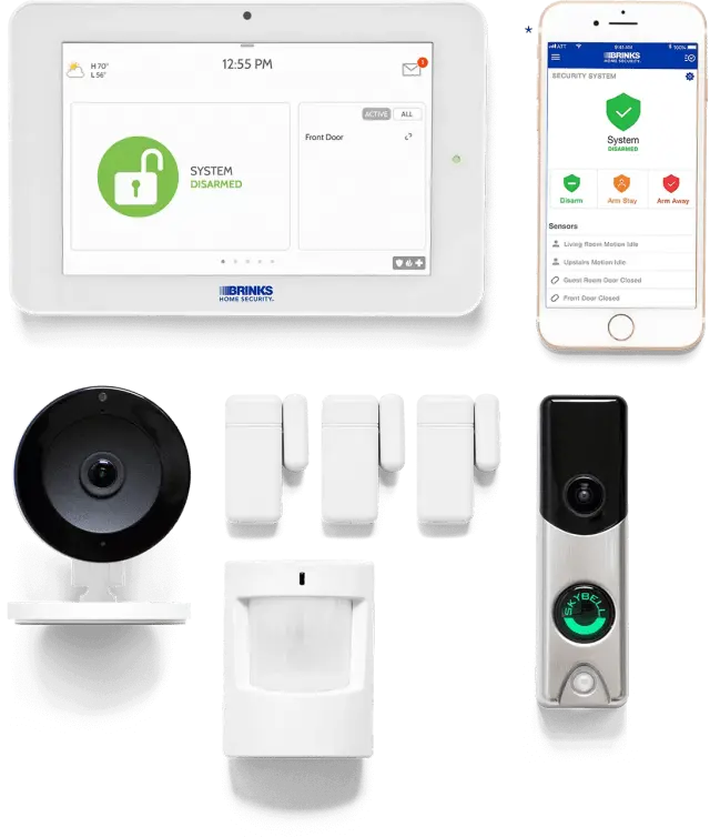 Home Shield Alarm smart home security system with mobile app, alarm keypad, security cameras, and outdoor protection for Ohio homes and businesses.